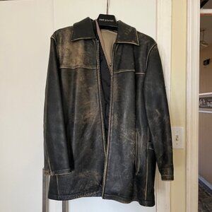 Men's Wilson Distressed Leather Jacket